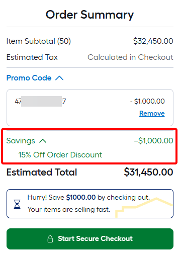15% off Coupon